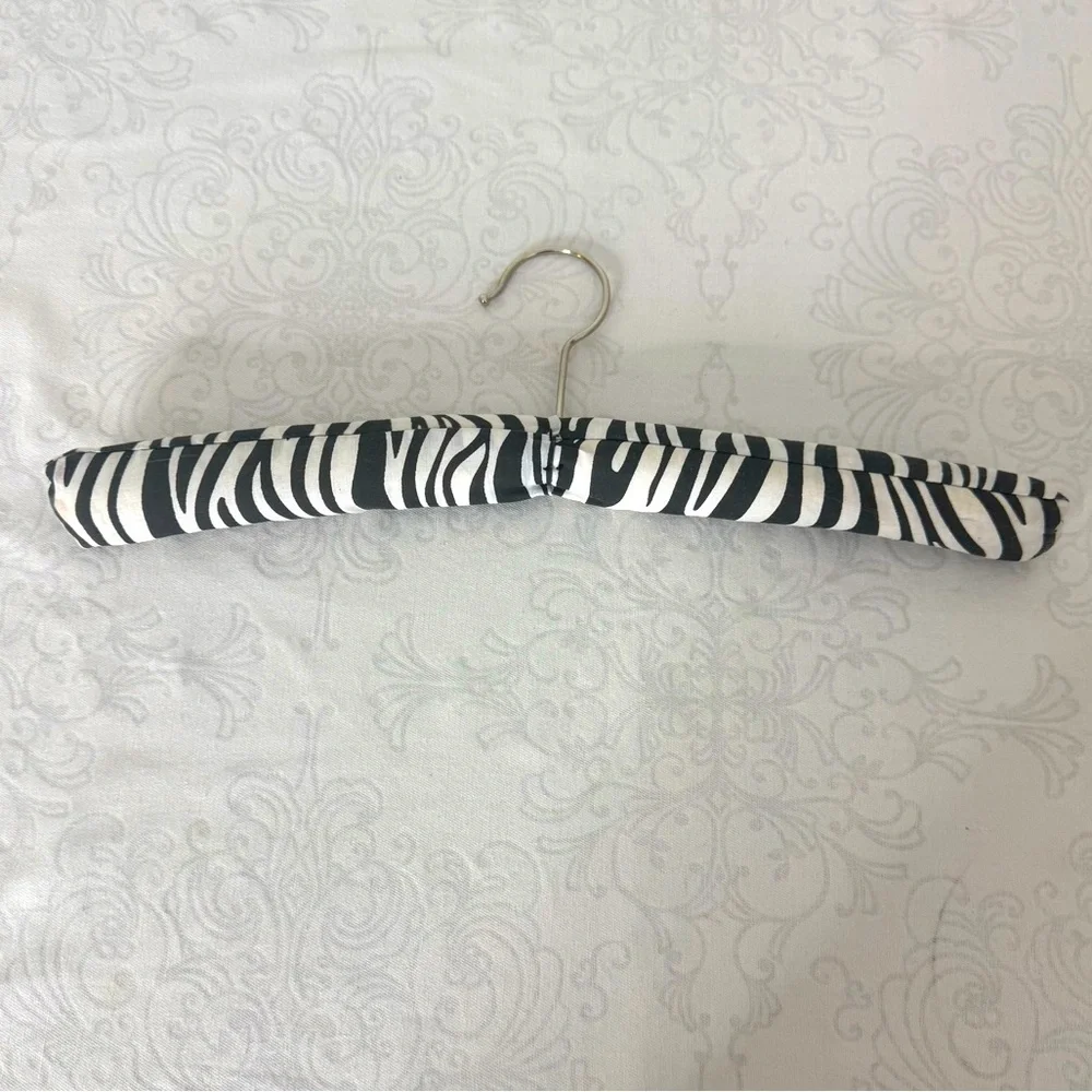Small Lingerie Zebra Print Stuffed Hanger